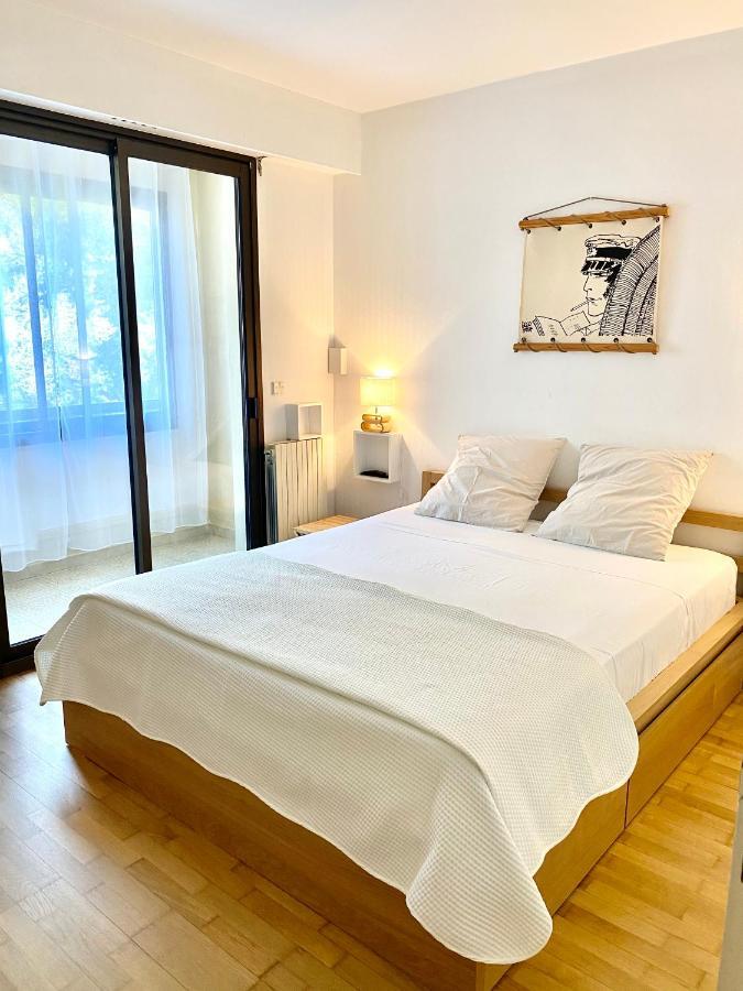 Grand T2 Standing Ajaccio Proche Centre Et Plages Vue Panoramique Parking Prive 외부 사진