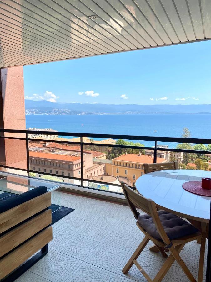 Grand T2 Standing Ajaccio Proche Centre Et Plages Vue Panoramique Parking Prive 외부 사진