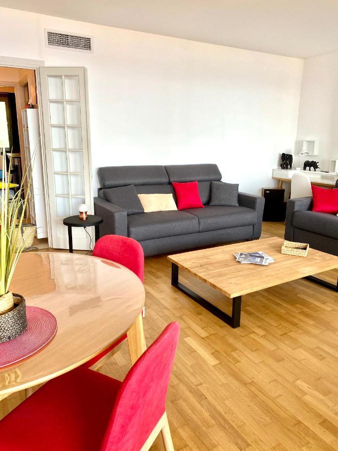 Grand T2 Standing Ajaccio Proche Centre Et Plages Vue Panoramique Parking Prive 외부 사진