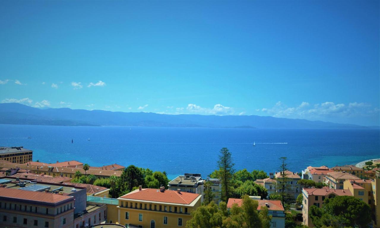 Grand T2 Standing Ajaccio Proche Centre Et Plages Vue Panoramique Parking Prive 외부 사진