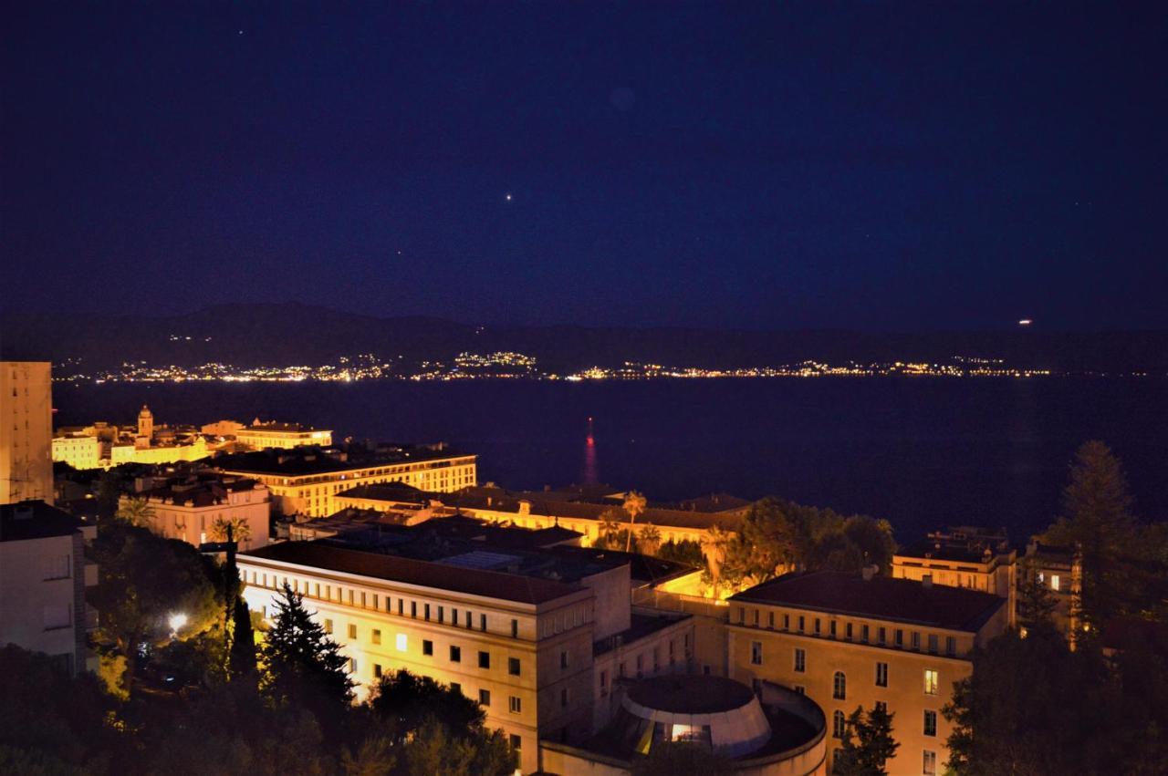 Grand T2 Standing Ajaccio Proche Centre Et Plages Vue Panoramique Parking Prive 외부 사진
