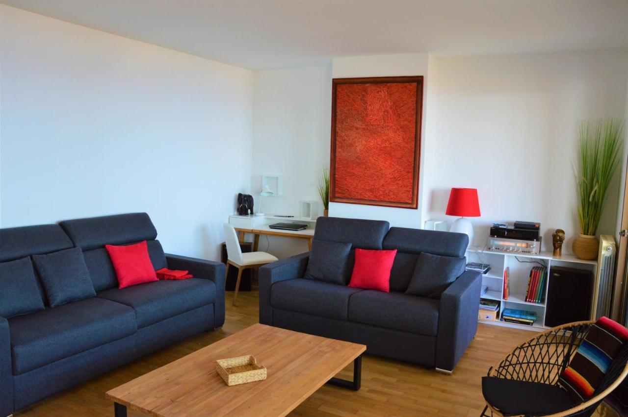 Grand T2 Standing Ajaccio Proche Centre Et Plages Vue Panoramique Parking Prive 외부 사진